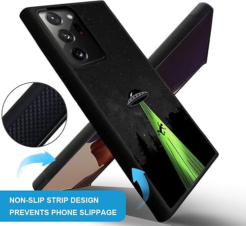 Miniatura 2 de Funda compatible con Samsung Galaxy Note 20 Ultra, Alien Ship antideslizante y a prueba de golpes, funda protectora para niño, funda trasera de