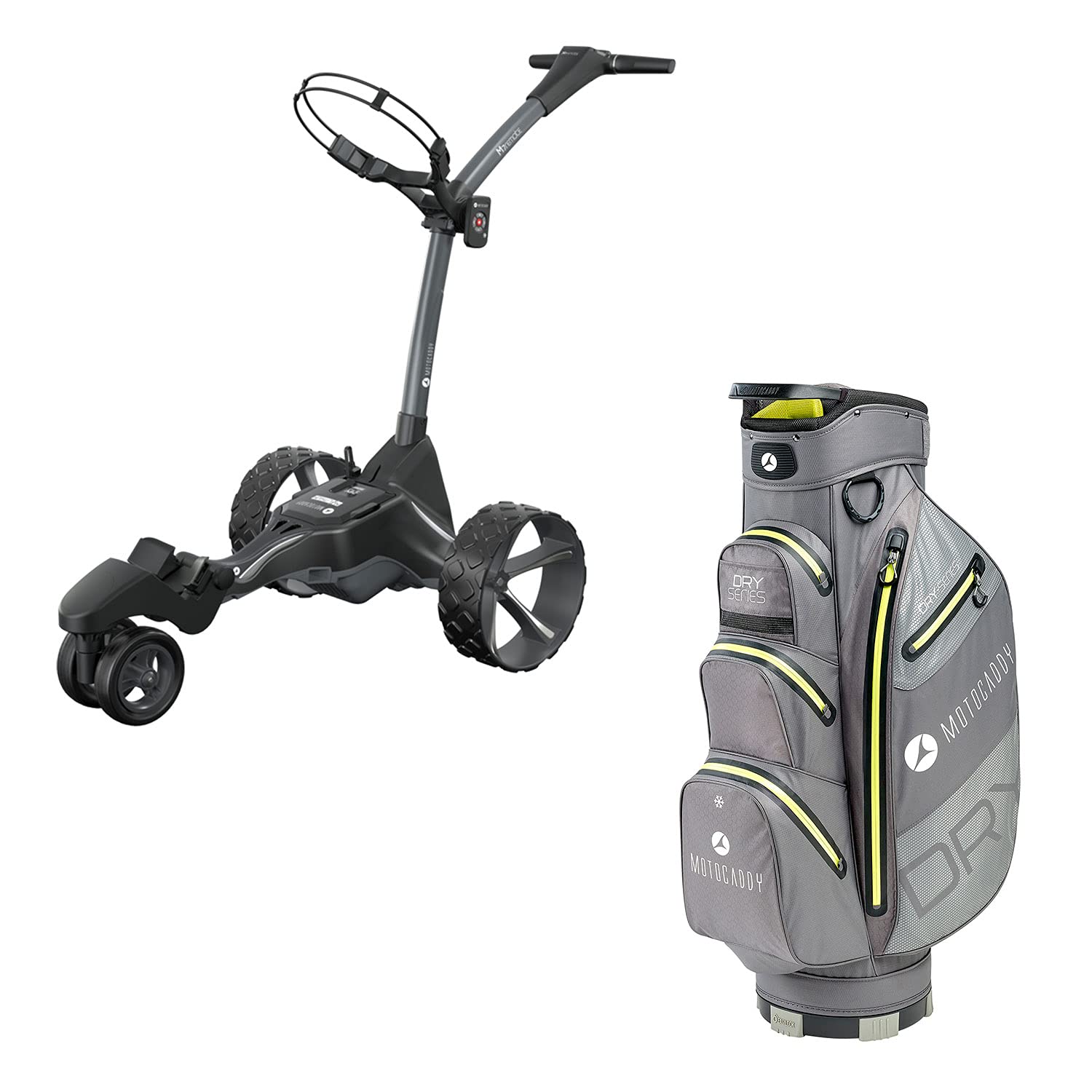 Buy Motocaddy M7 DHC Electric Foldable 4 Wheel Golf Caddy Cart & Remote