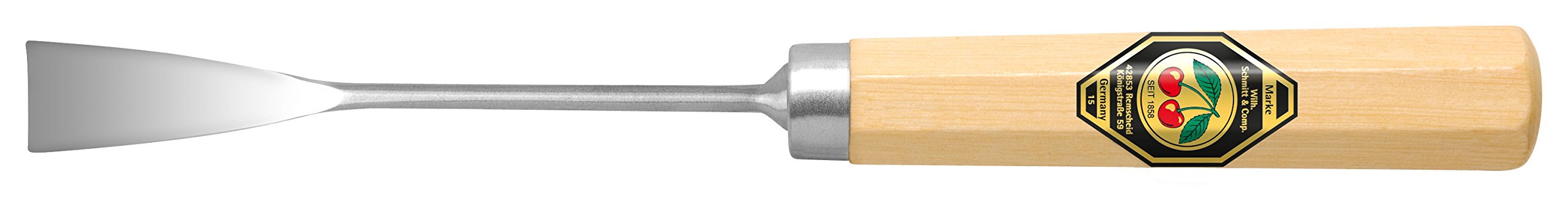 "KIRSCHEN" Werkzeuge 3174012 | Blumeneisen mit Heft, Stich 4, gerade, 12mm