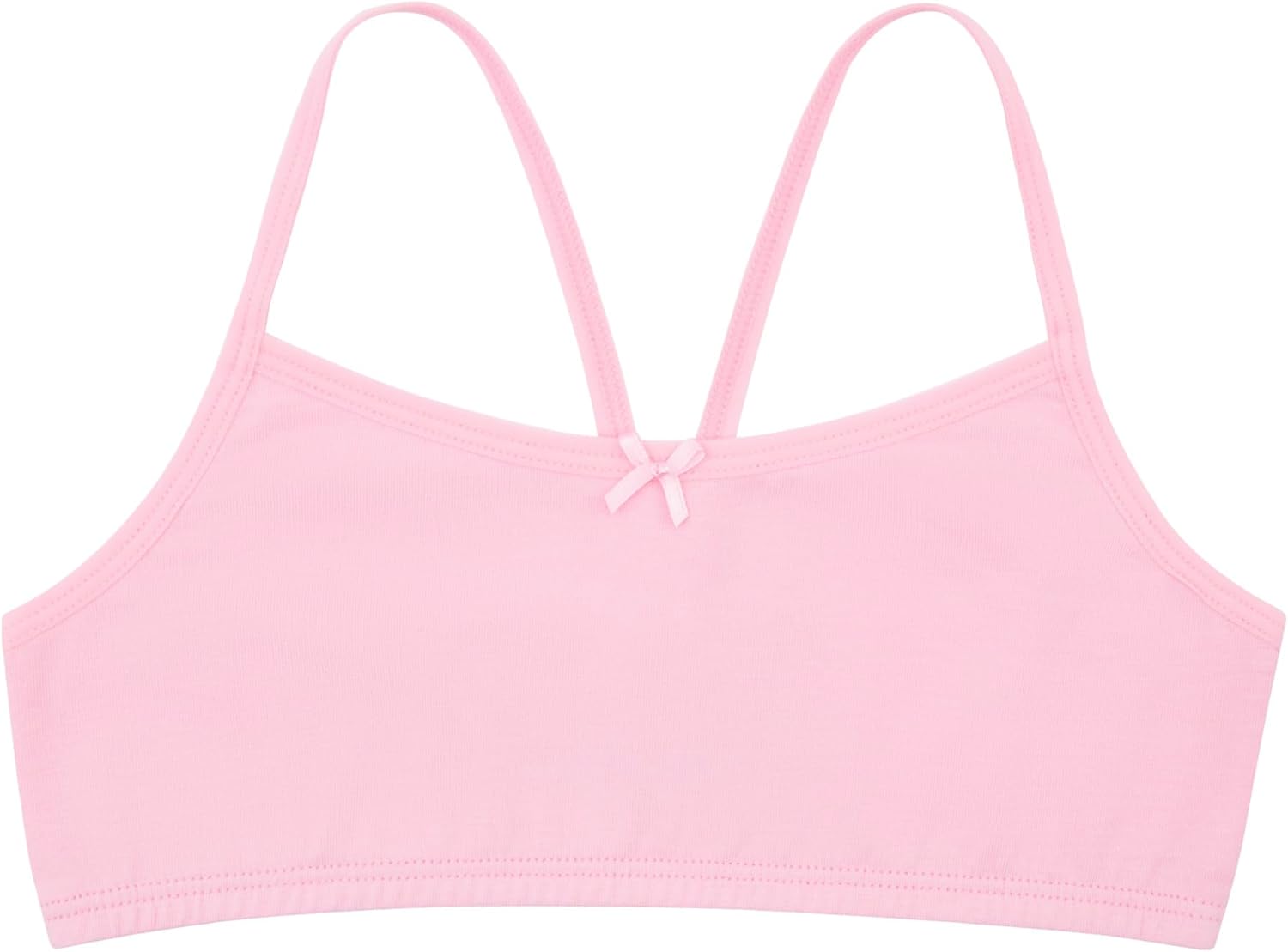 5 Pack Cotton Girls Training Bras - Racerback Crop Cami Training Bras for Girls - Image 6