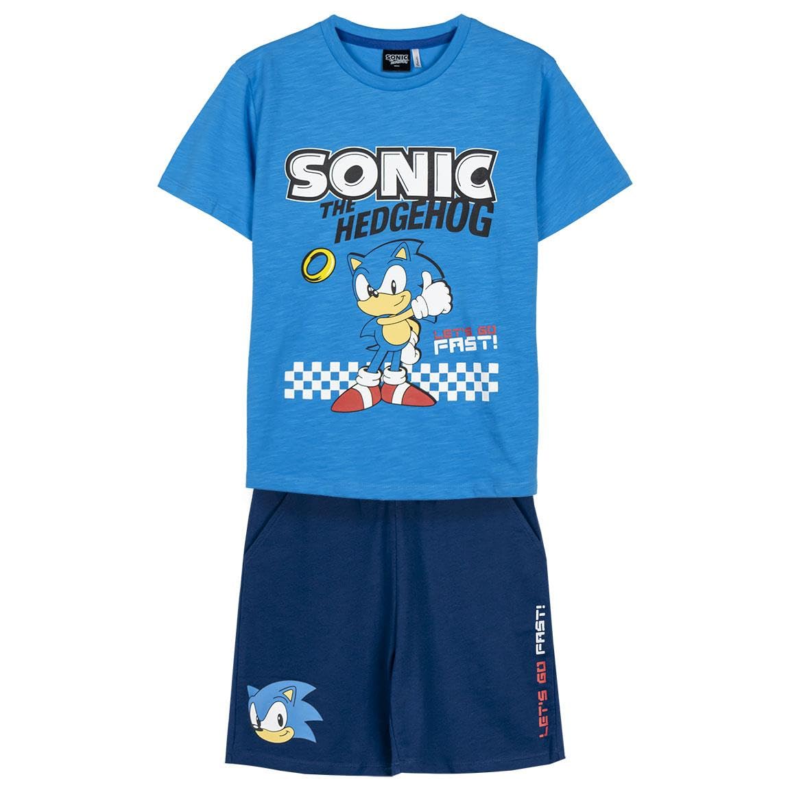 CERDÁ LIFE'S LITTLE MOMENTS CERDÁ LIFE´S LITTLE MOMENTS Camiseta y Pantalón Corto de Sonic