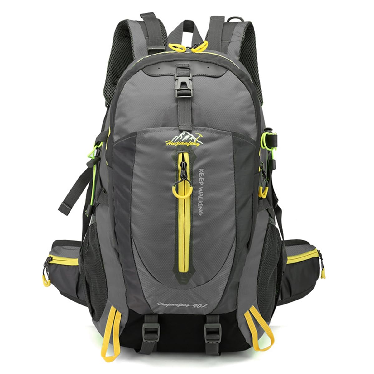 OLYSPM Hiking Backpack,40L Waterproof Camping Backpack with Adjustable Shoulder Straps,Camping Bag Men Women for Hiking,Camping,Trekking