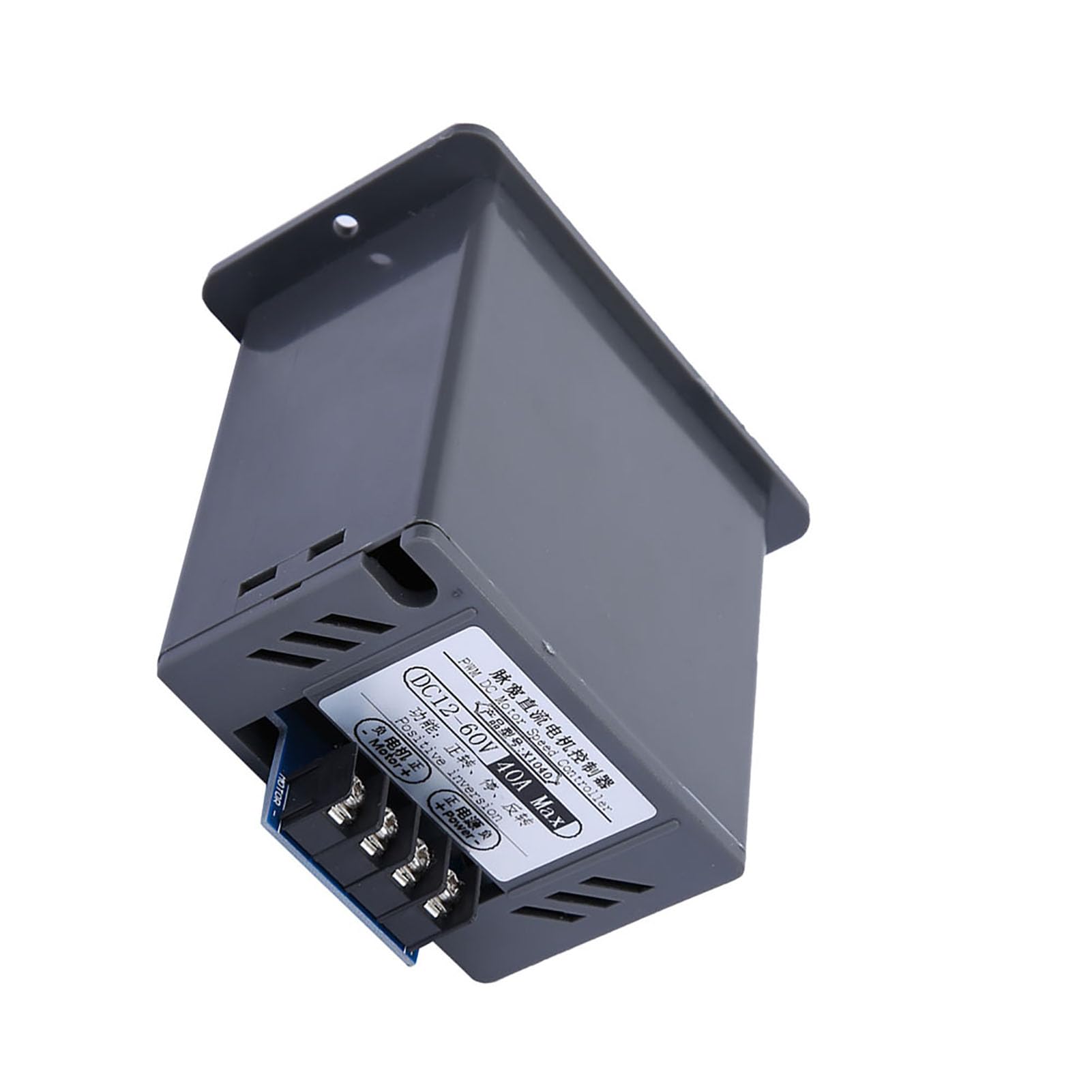 3 Piezas DC 12 A 60 V 40 A PWM Controlador de Velocidad del Motor Interruptor Reversible para Uso Industrial