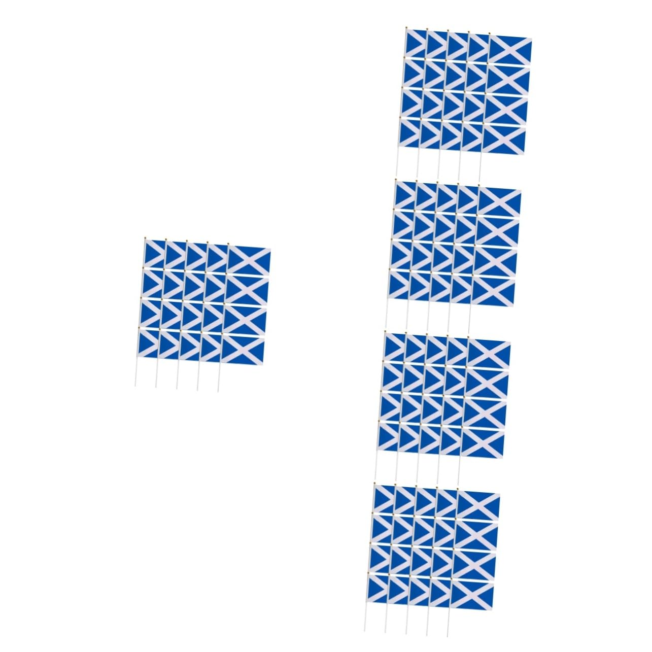 Drapeaux écossais à main pour réussir la décoration de votre événement thématique