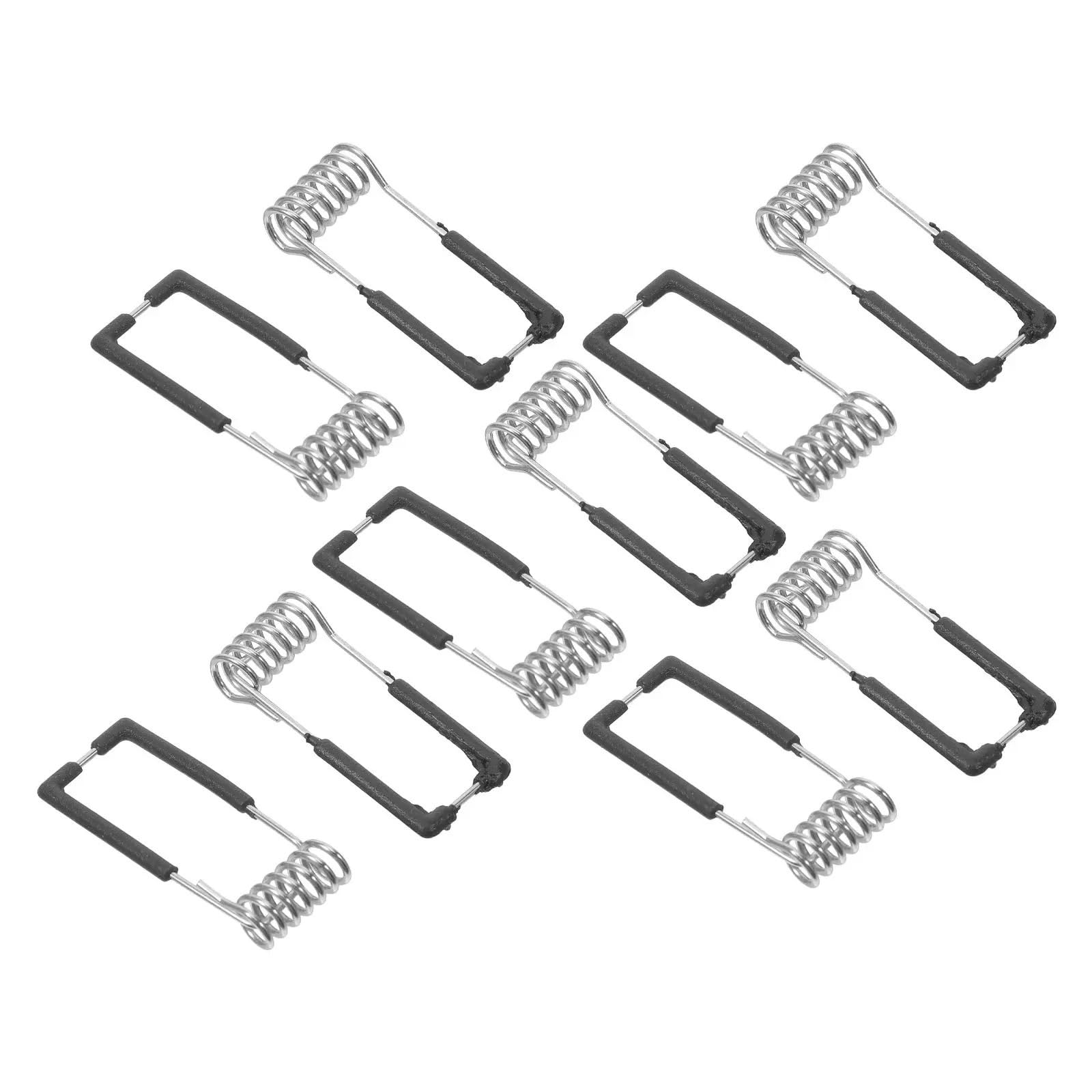Federklemmen für Einbauleuchten, Metall, starke Torsionsklemme für Downlight-Montage, sichere LED-Deckenbeleuchtung, 100 Stück