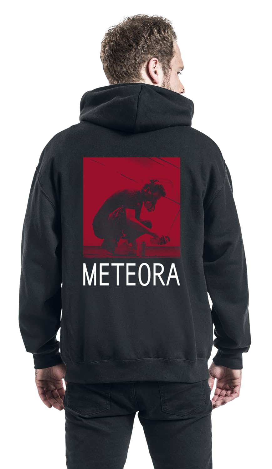 Linkin Park Meteora Red Männer Kapuzenjacke schwarz