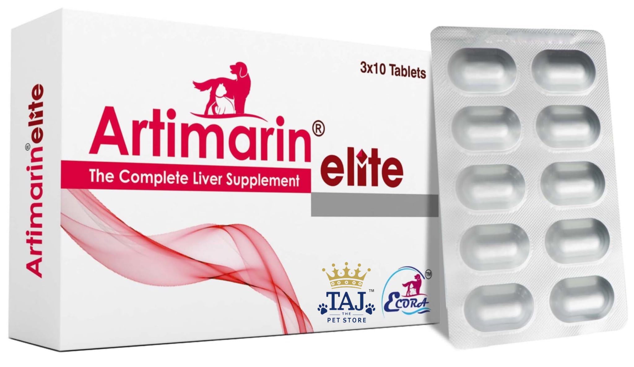 (OG) TAJ Artimarin Elite Liver Supplement for Dogs and Cats||Premium and Pure||30 Tablets (B0DGDF6824) Amazon Price History, Amazon Price Tracker