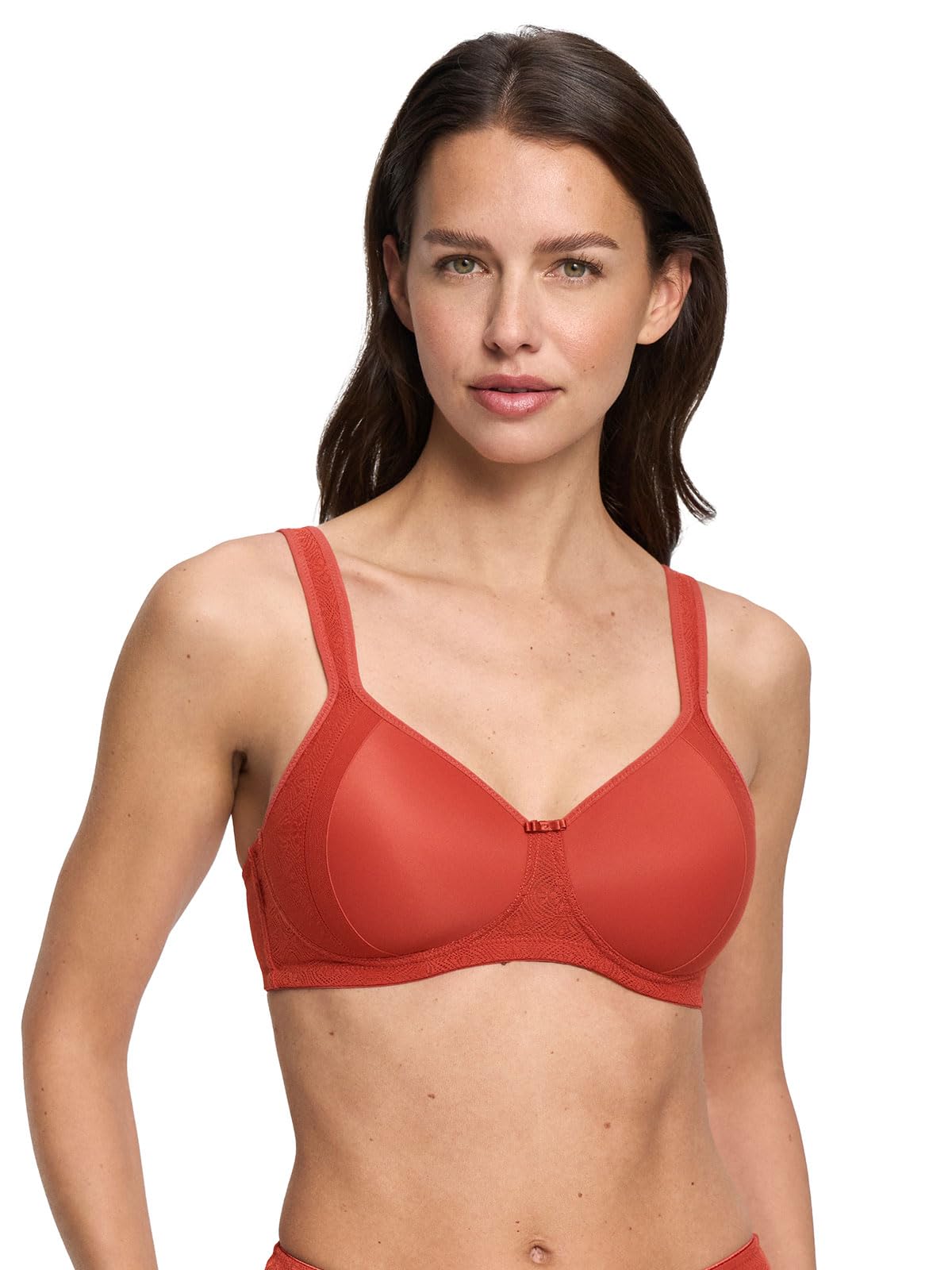 Susa Women's Milano Bra, Opaque, Terracotta, 34DD