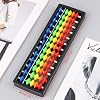 13 Column Portable Soroban Calculating Tool With Color