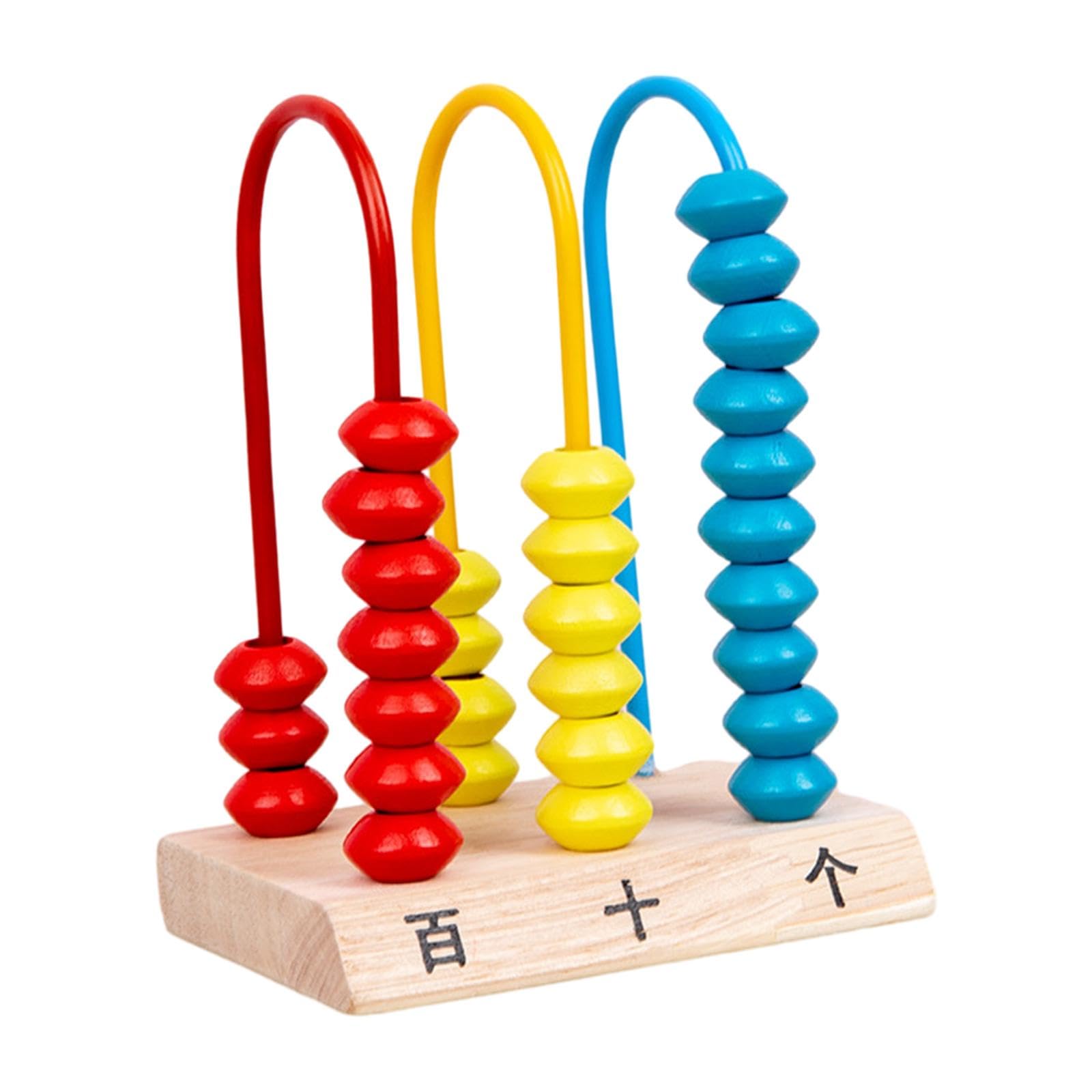 Amazon | GENERIC モンテッソーリそろばんおもちゃ数学カウントビーズ 