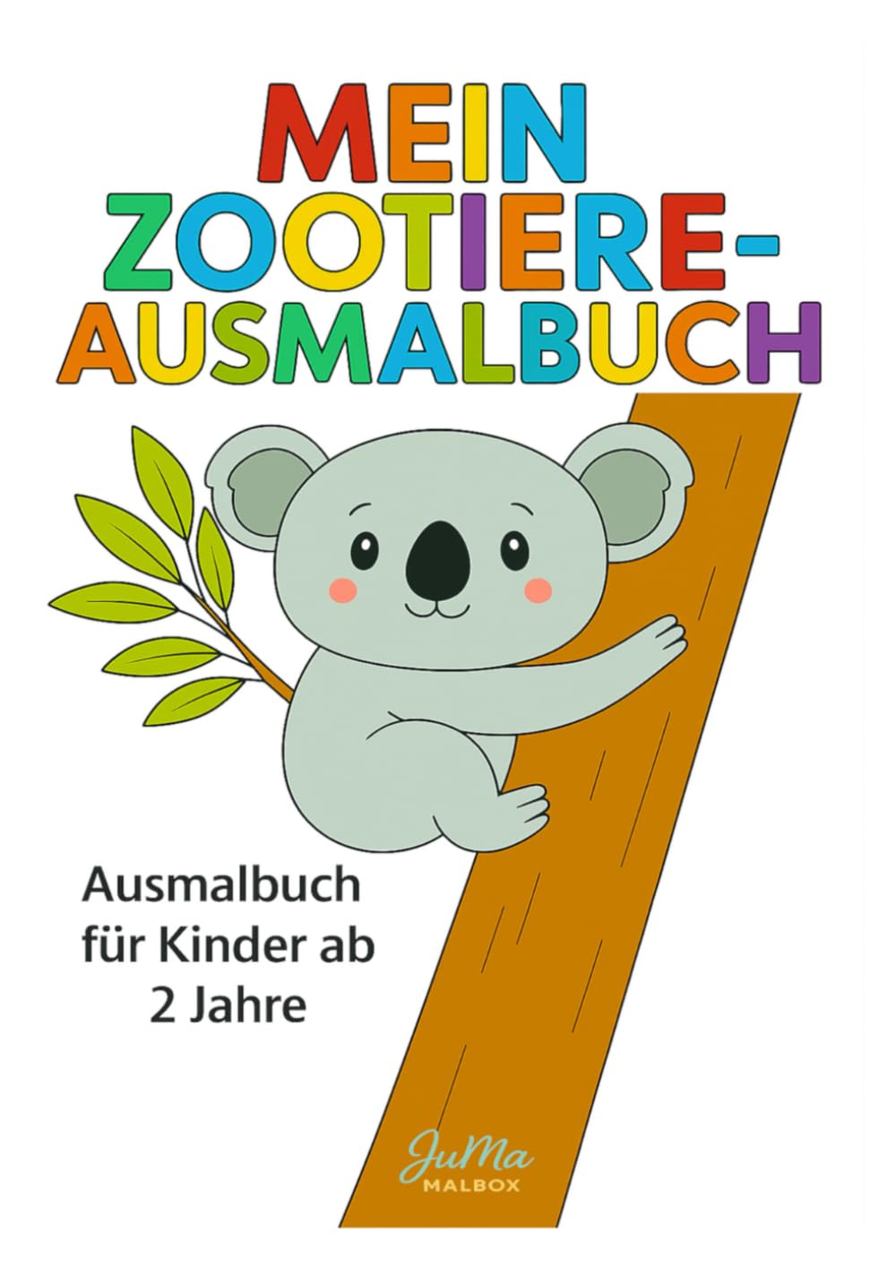 Mein Zootiere-Ausmalbuch