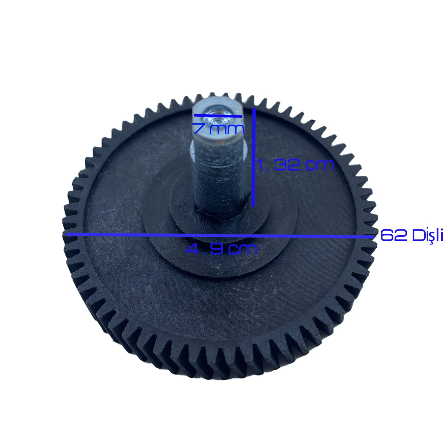 Ingranaggio panoramico del motore del tetto apribile per Mini Cooper con mandrino (62 denti, diametro: 4,9 cm)