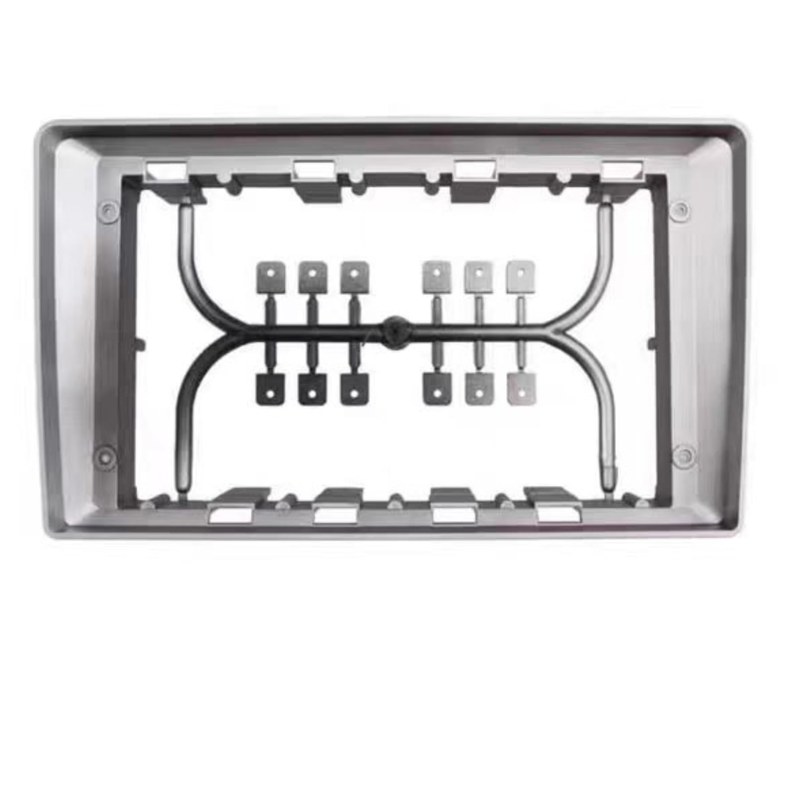 Pasuje do VW 2004-2010 PASSAT B5 B6 9 cali Radio samochodowe plastikowe osłony panel deska rozdzielcza rama montażowa Zestaw zaślepek radiowychRamka do radia