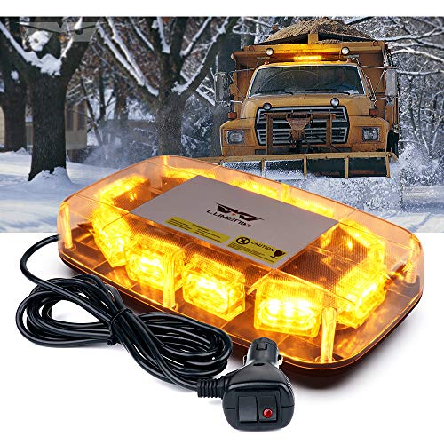 [Upgraded]Lumenix Rooftop Strobe Light 12" Emergency Hazard Warning Safety LED Mini Strobe Light