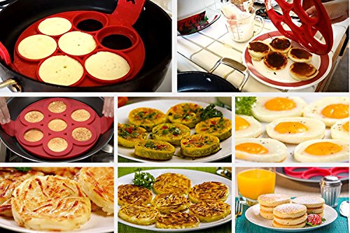 Hexie Perfect pancake Mold Fantastic Flipping