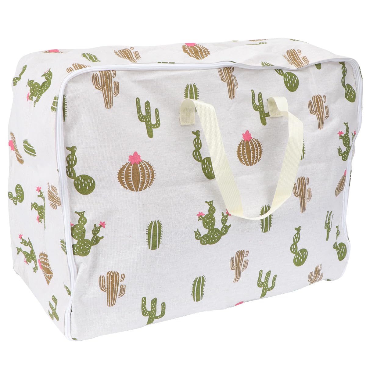Bolsa de lona para guardar ropa colchas y edredones organizador plegable