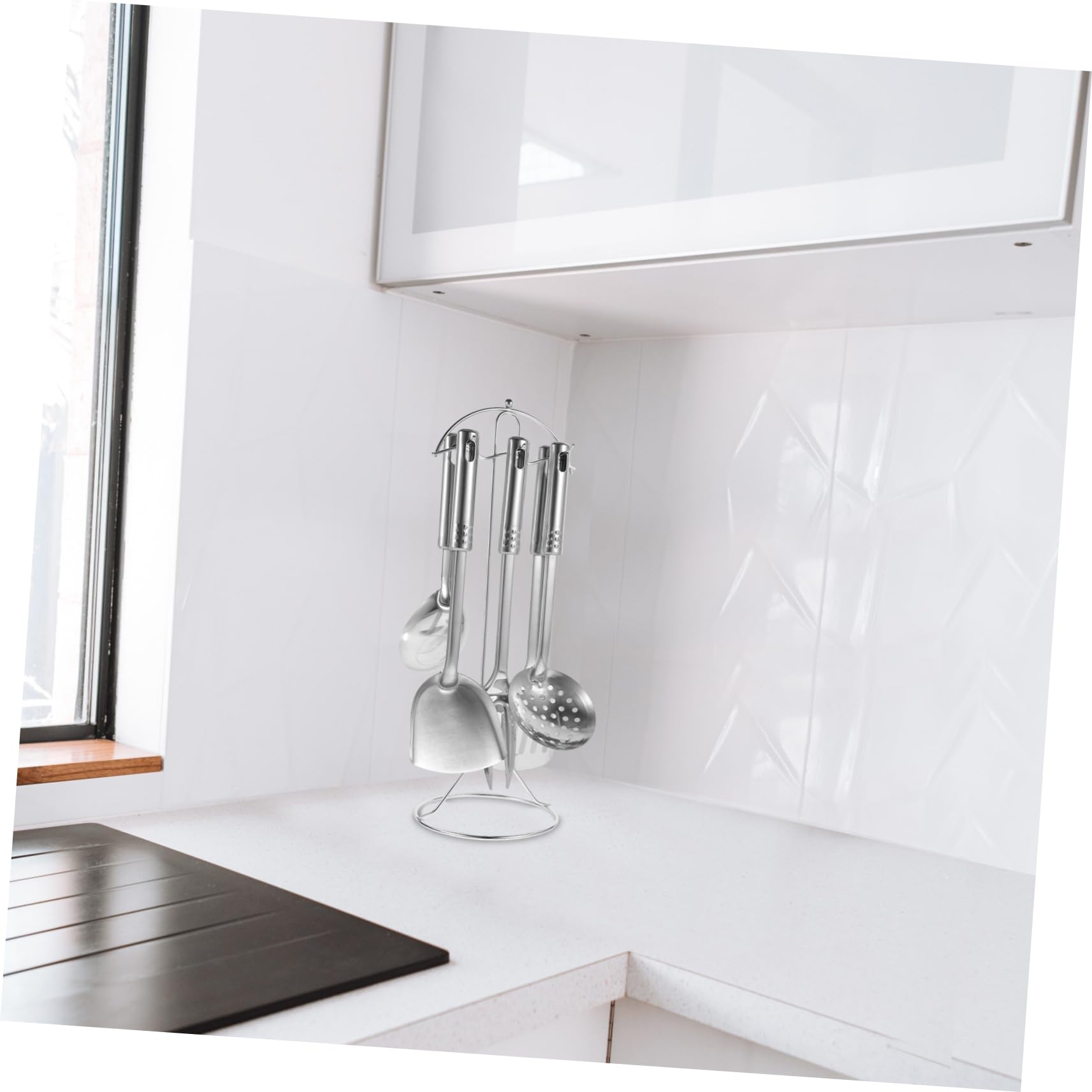 Set Utensili Cucina Completo 7 Pezzi in Acciaio Inossidabile