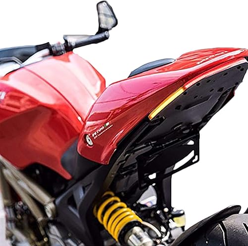 New Rage Cycles Eliminador de guardabarros compatible con Ducati Monster 696 (2008-2014) No Thanks