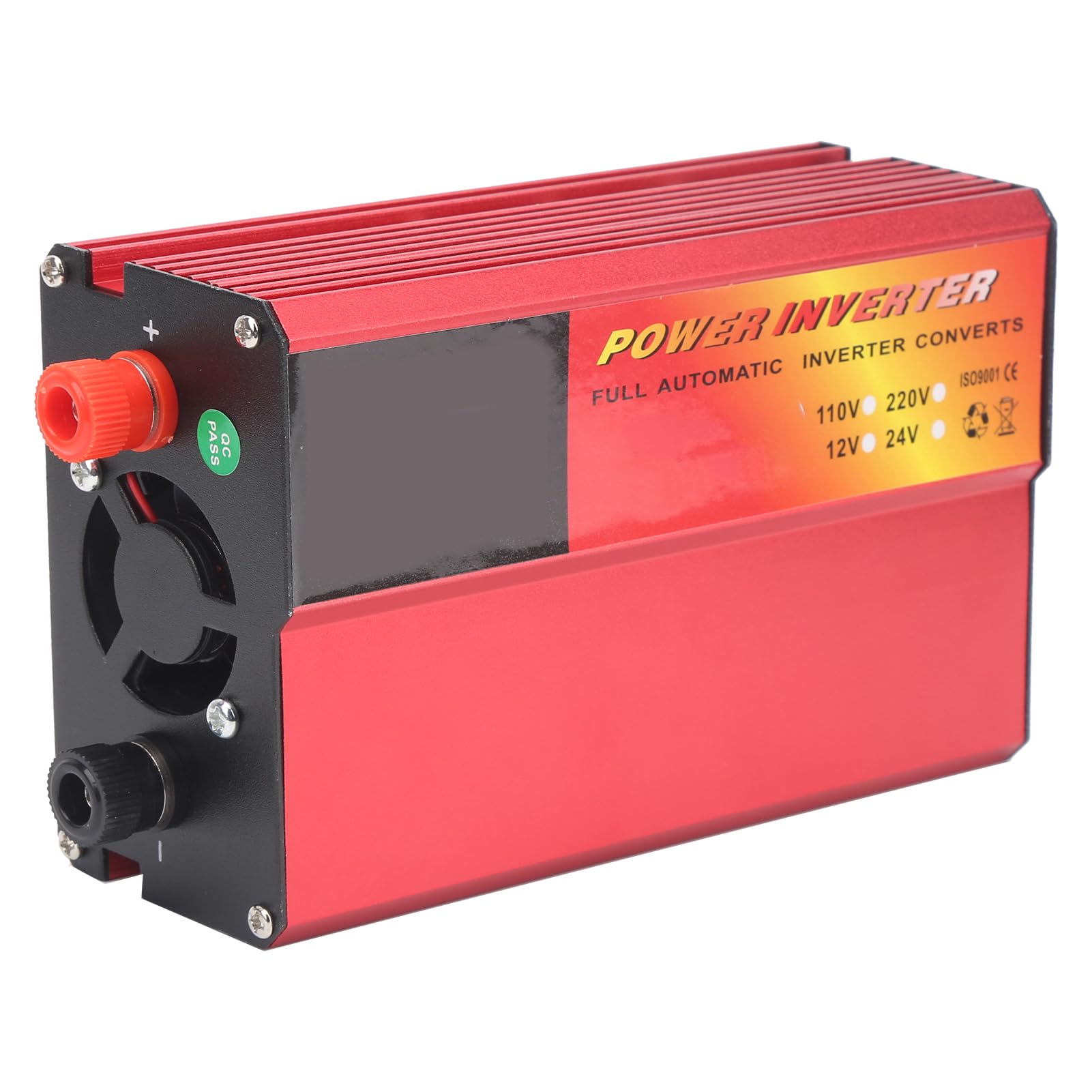 Dioche Przetwornica 220 V DC AC 800 W 24 V DC na 220 AC – Zmodyfikowany Sinus z Cyfrowym Wyświetlaczem do Użytku na Kempingu, Urządzeniach i Elektronice