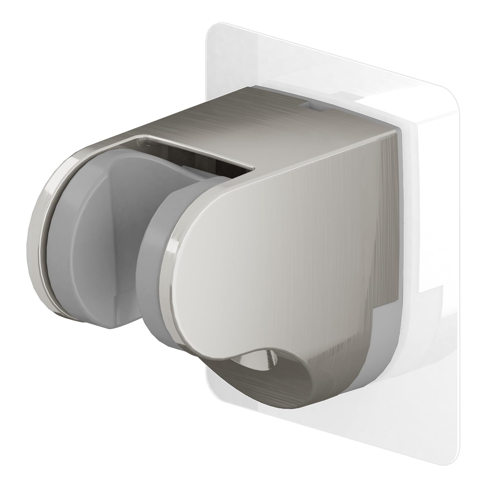 MIAOHUI Support de douche sans perçage - Angle adhésif réglable - Support de pommeau de douche mural - Sans perçage - Support de pommeau de douche - Support de salle de bain MIAOHUI Support de douche sans perçage - Angle adhésif réglable - Support de pommeau de douche mural - Sans perçage - Support de pommeau de douche - Support de salle de bain