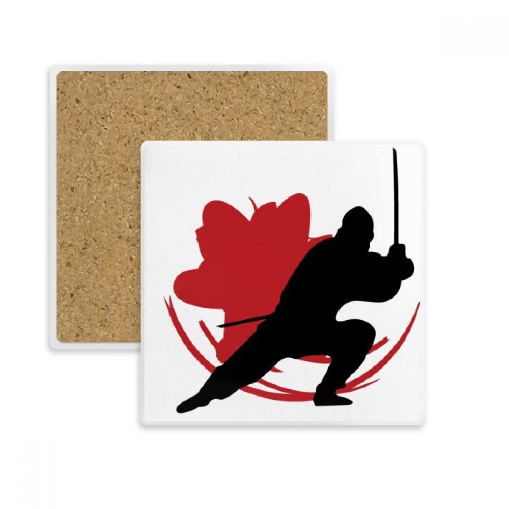 Coaster Katana anti tache humidité dessous de verre pierre absorbante