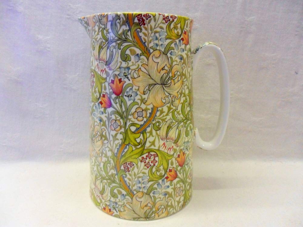 Abbeydale Collection William Morris golden lilly extra large jug by The