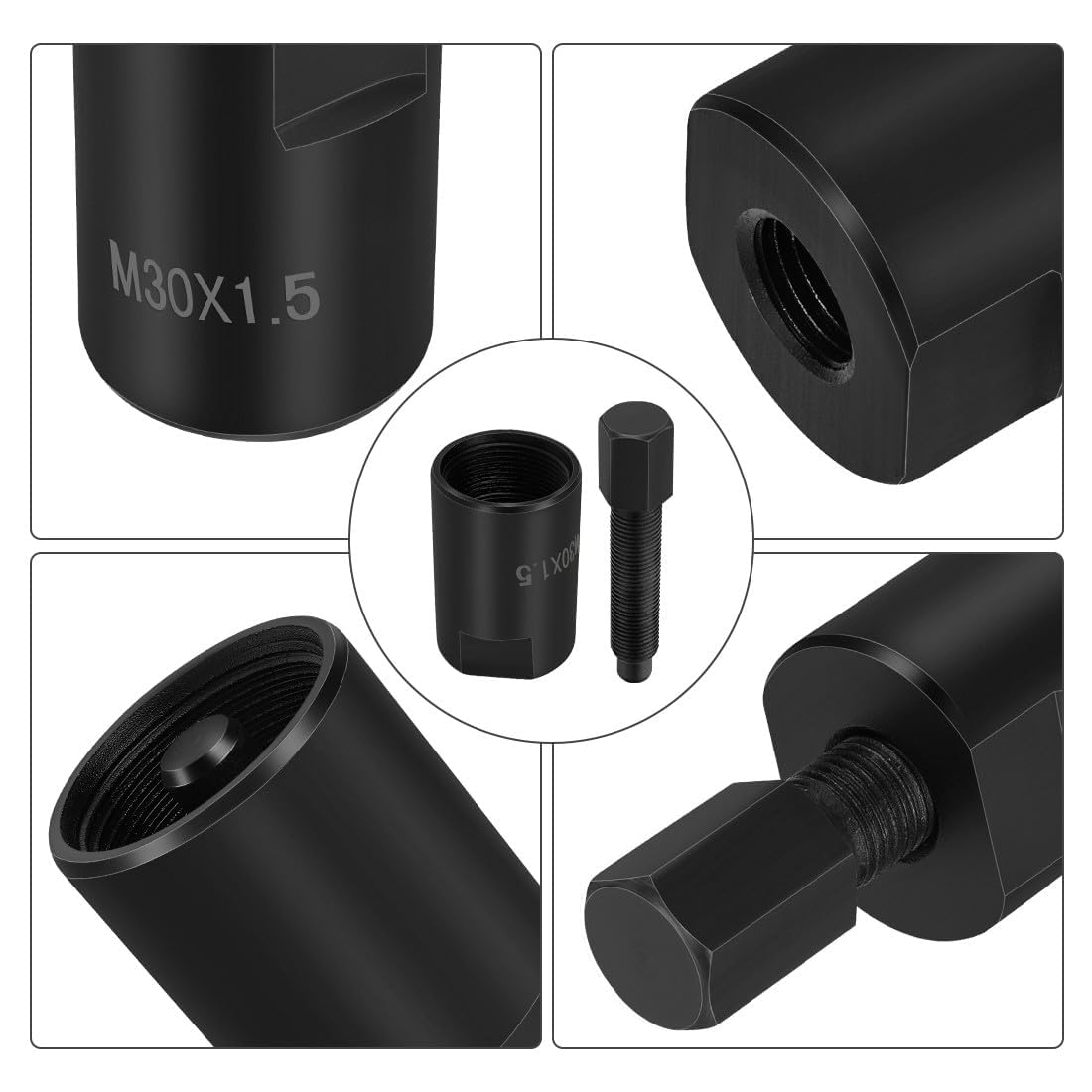 Estrattore volano 30mm x 1.5 RH Femmina per Kawa-saki Bayou 300 2x4 4x4 KLF300 1986-2004 Suzuki LT160 LT-F160 LT160E LT230S LT230GE LT250EF LT250R LT250S TM125 TM250 TM400 TS250 Strumento di rimozione