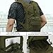 DMMWCX Backpack 15L Tactical Backpack Bicycle Backpack Outdoor Sports Mountaineering Hiking Camping Fishing-Jungle Digital