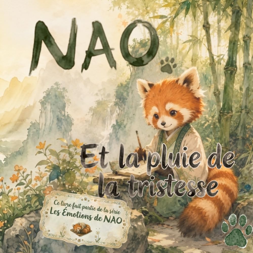 NAO LE PANDA ROUX: Et la pluie de la tristesse (NAO LE PANDA ROUX : LES EMOTIONS DE NAO)