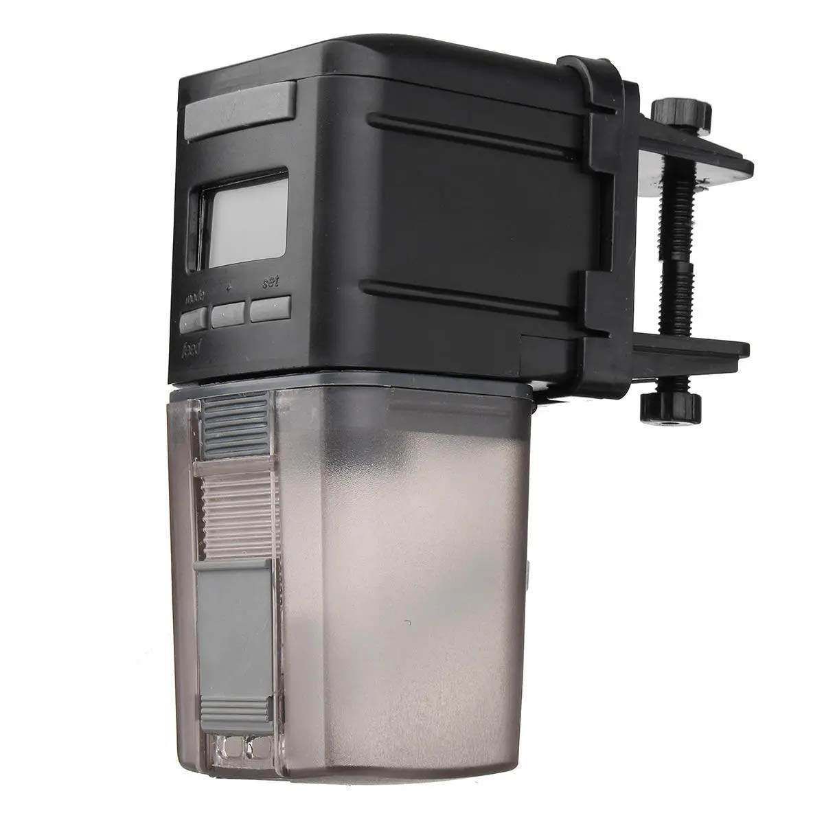 Dollatek Digital Timing Automatic Fish Feeder Smart Fish Feed Aquarium Feeder Mini Feeding Aquarium Products