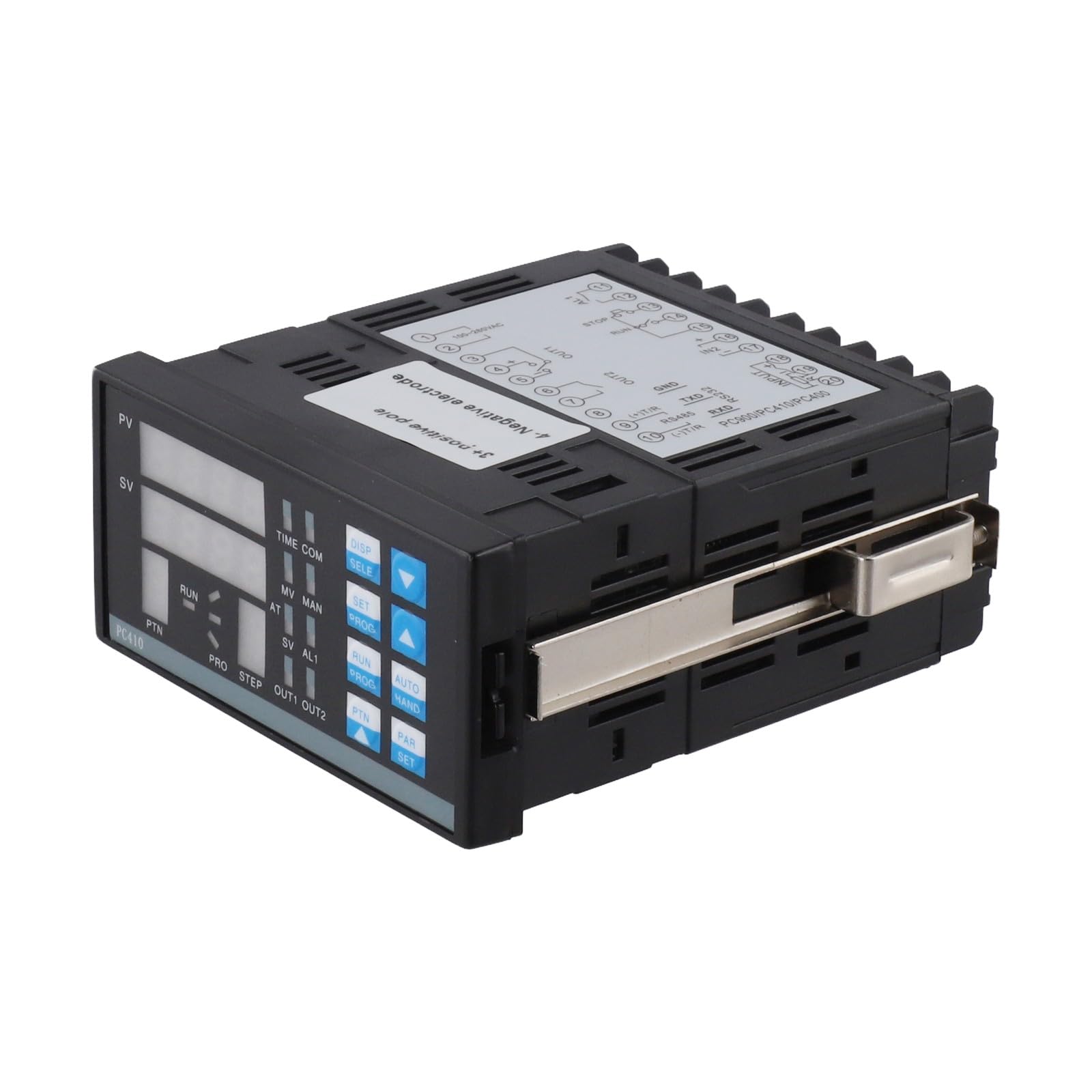 Controlador de temperatura digital PC410 para estación de retrabajo BGA, termostato PID con RS232, 10 curvas 8 segmentos, entrada de termopar tipo K, salida de relé de estado sólido