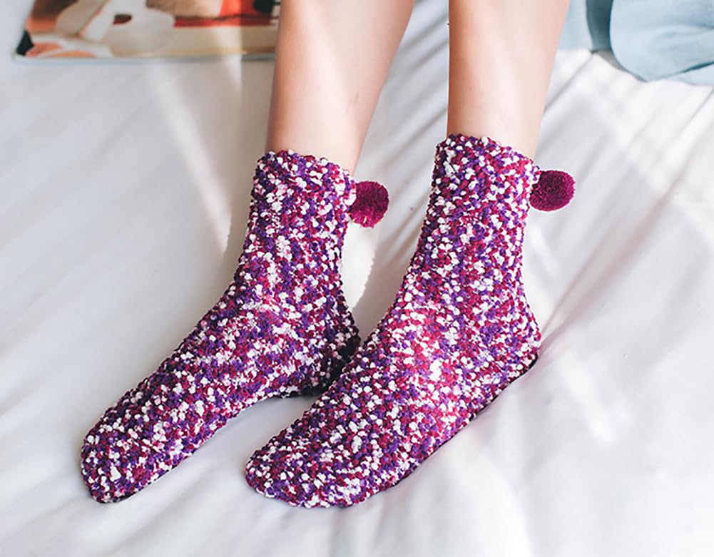 Kotashion Donna Inverno Calze Calzini Regalo Natalizi Ragazza Cupcake Calzini Termici Divertenti AccessoriRegali di compleanno di San Valentino e Festa della Mamma in vari colori Calze