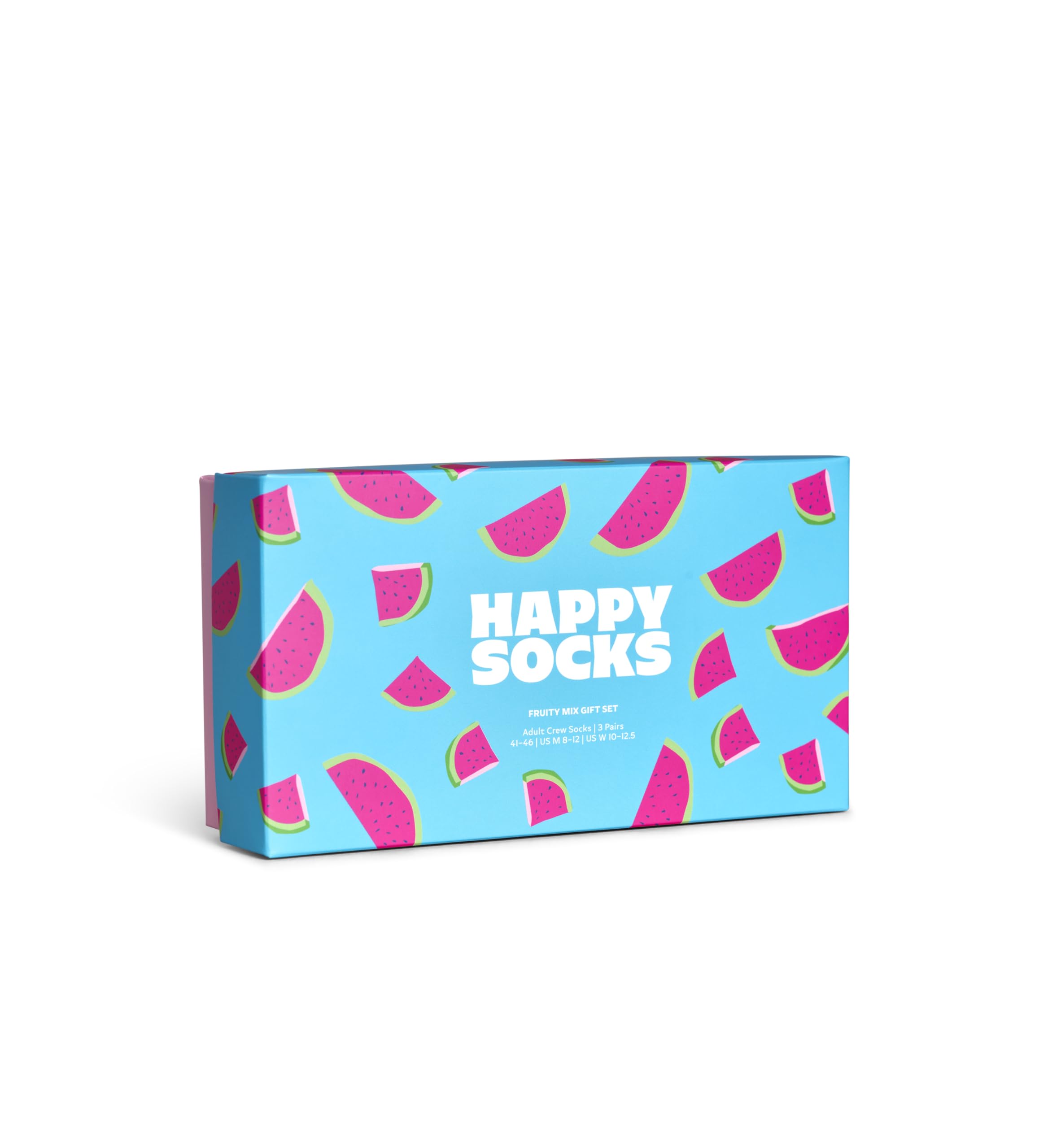 Happy Socks calcetines divertidos de algodón con estampados coloridos - frutas y comida, plátanos, hamburguesas, helados, pizzas - para regalo
