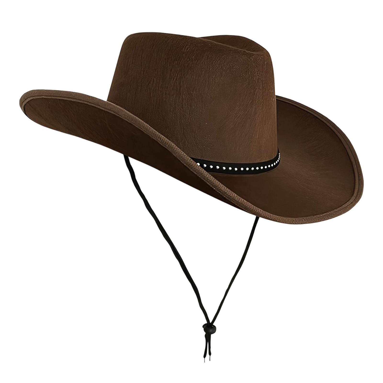 Ycfish Cowboy Hats, Western Cowboy Hat, Texan Cowboy Hat for Western Cowboy Fancy Dress Costume Halloween Party, Country Westerns Rancher Accessory