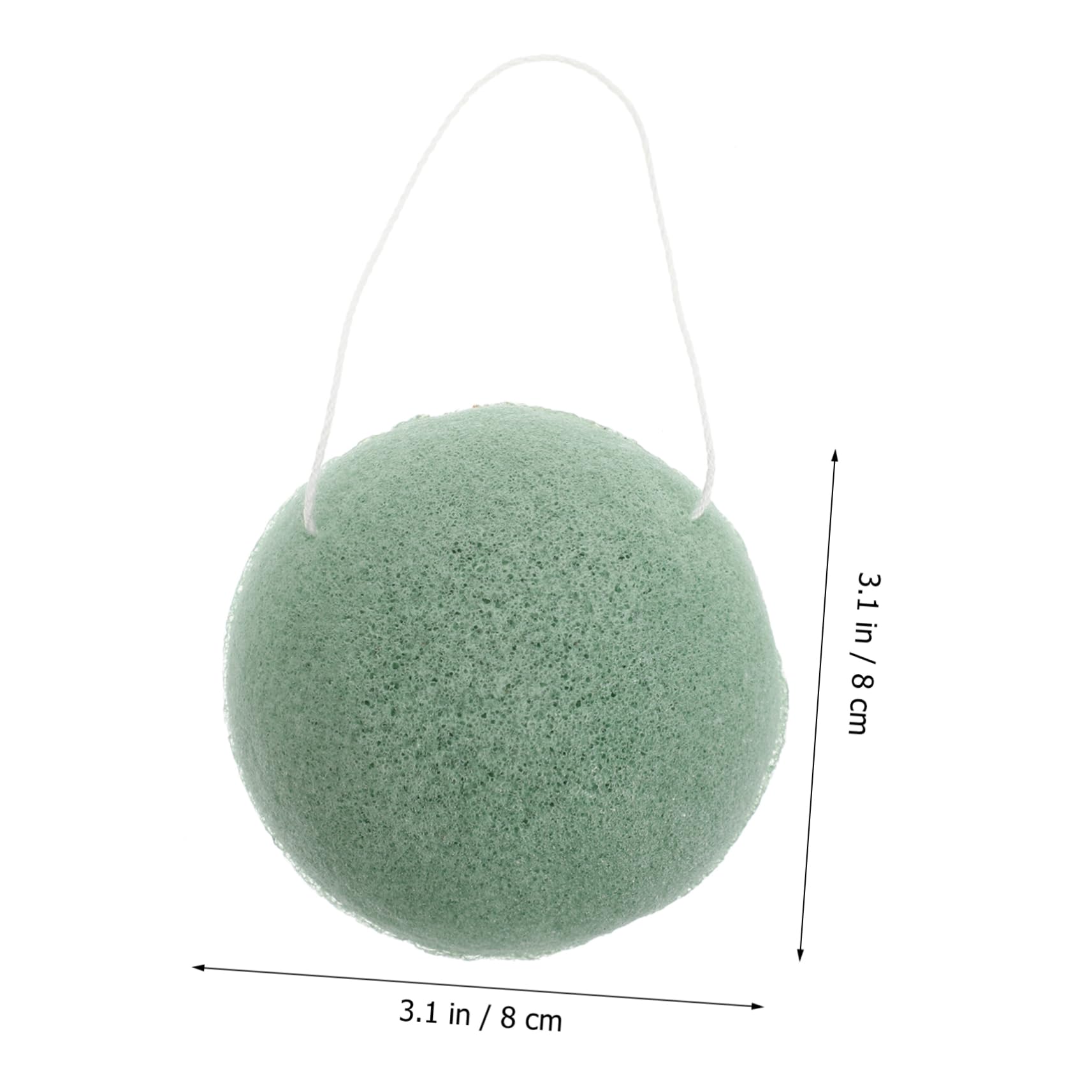 Healvian 18piezas Esponjas Faciales Naturales Reutilizables De Esponjas De Limpieza Hidratantes Suaves y Absorbentes Para Cuidado Piel y Maquillaje