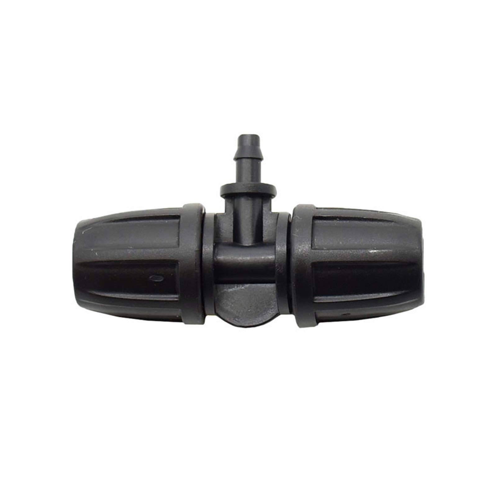 sistemas de riego riego eficaz Conector roscado de 3 vías for manguera con conector en T reductor de 8/11 a 4/7 con conector de 3/8" y 1/4" for sistema de suministro de agua.