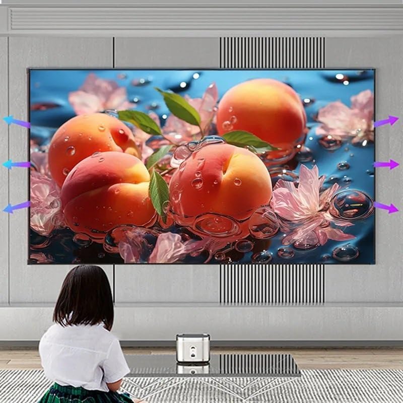 Pantalla de proyector fija ALR 100 pulgadas 16:9 miniatura 4