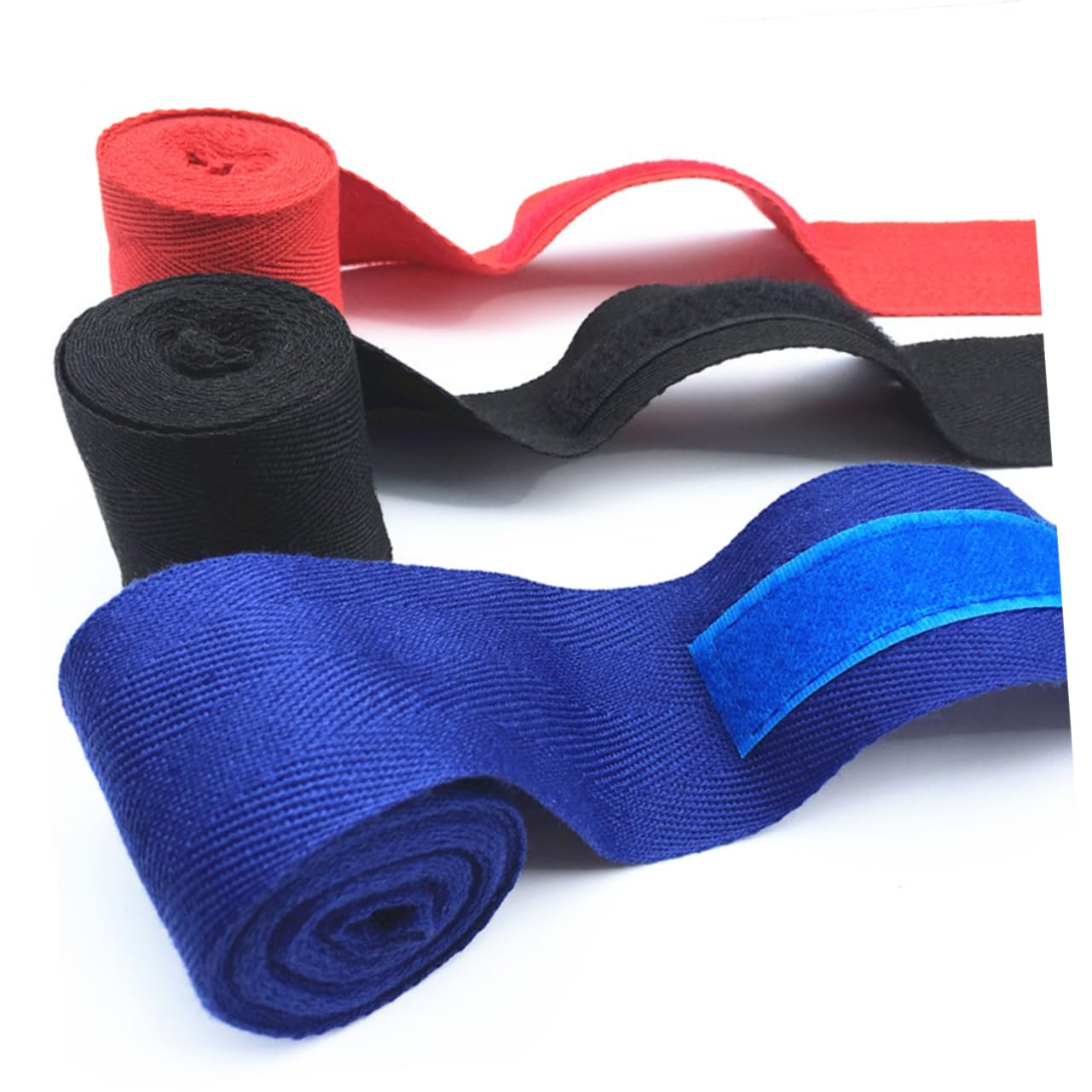 Yardwe Cotton Taekwondo Thai Fitness Wrist Straps 2pcs Boxing Hand Wraps Stick Pad Closure