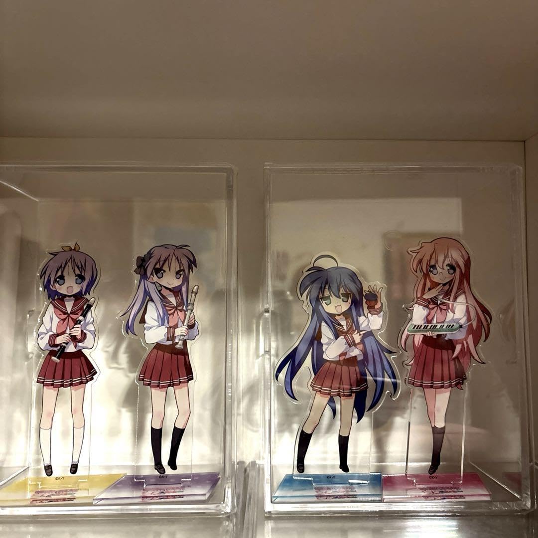 Amazon.co.jp: らきすた オケコン アクリルスタンド 全種セット : おもちゃ