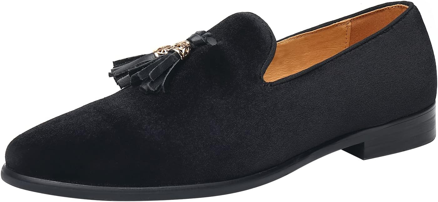 Men's Loafers Tassels Penny Slip-On Luxury Wedding Shoes