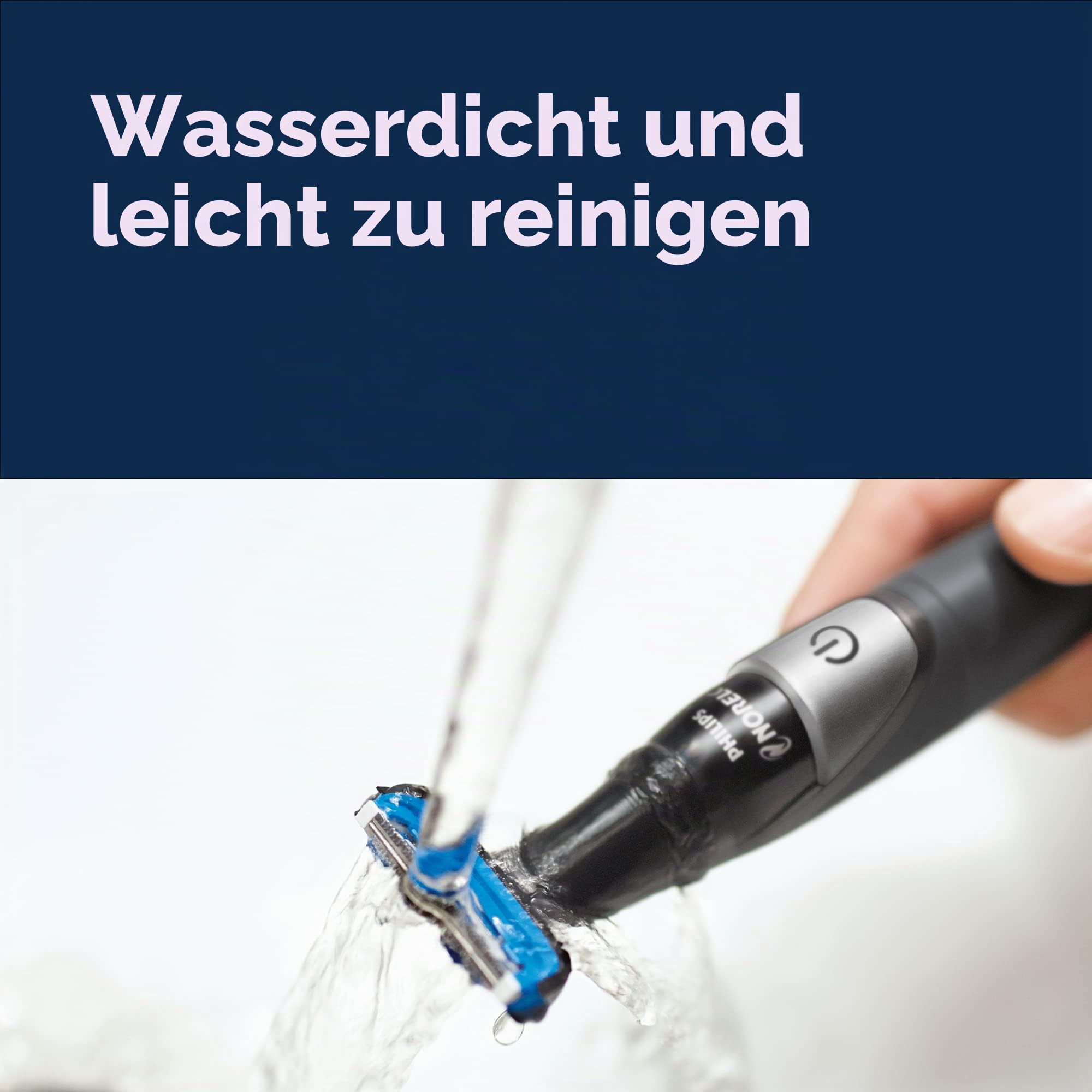 Philips Norelco BG1026/60, Bodygroom-Serie 1100, wasserfest, für Herren