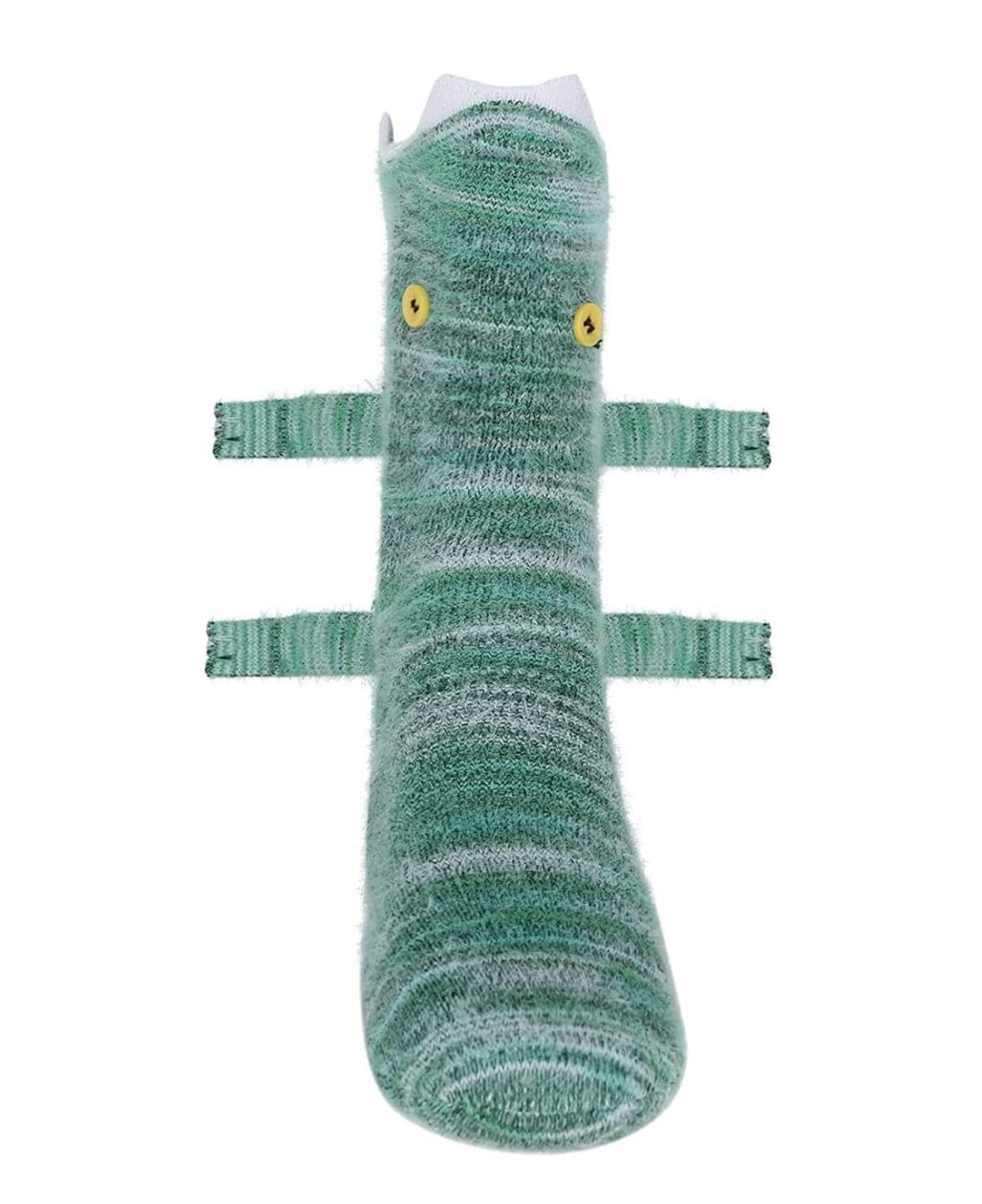 Skarpety Mężczyzn Kobiet 2 Pary Skarpetek Nowość Funky Knit Pattern Skarpetki Słodkie Śmieszne Miękkie Zwierzę Kreatywne Wyroby Pończosznicze Podłogowe Skarpetek Ciepłe(Black)