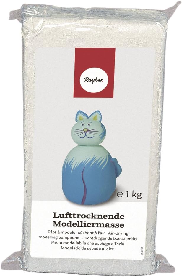 Viva Decor Pappmaché 1kg - Gebrauchsfertige Bastelmasse Made In Germany