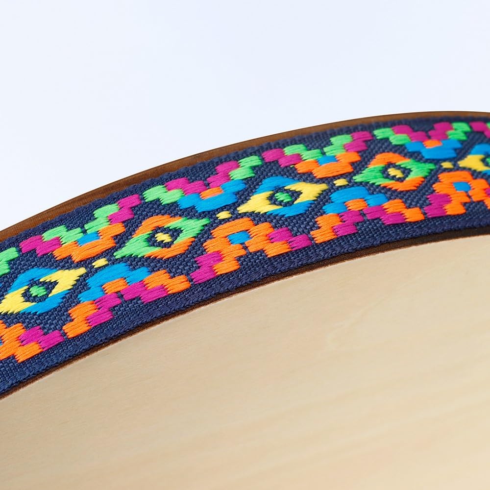 Tambor de océano de madera de nube de 10 pulgadas, tambor de lluvia de tambor de corriente, for meditación curativa de sonido de Yoga, presión de liberación de sonido agradable