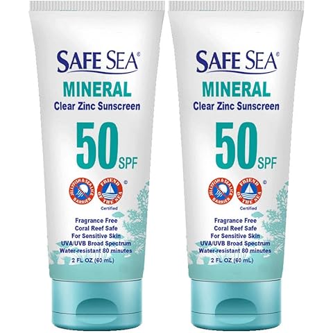 Safe Sea SPF50 Clear Mineral Sunscreen Cover