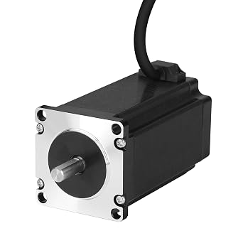 Nema 23 Stepper Motor 1.8 2 Phase High Torque 3Nm424.84ozin Bipolar 57x101mm 4.2A 0.8 4-Wire Shaft 21mm 8mm 57 Stepper Motor Cable 1M for CNC Mill Lathe Router 3D Printer DIY Robot