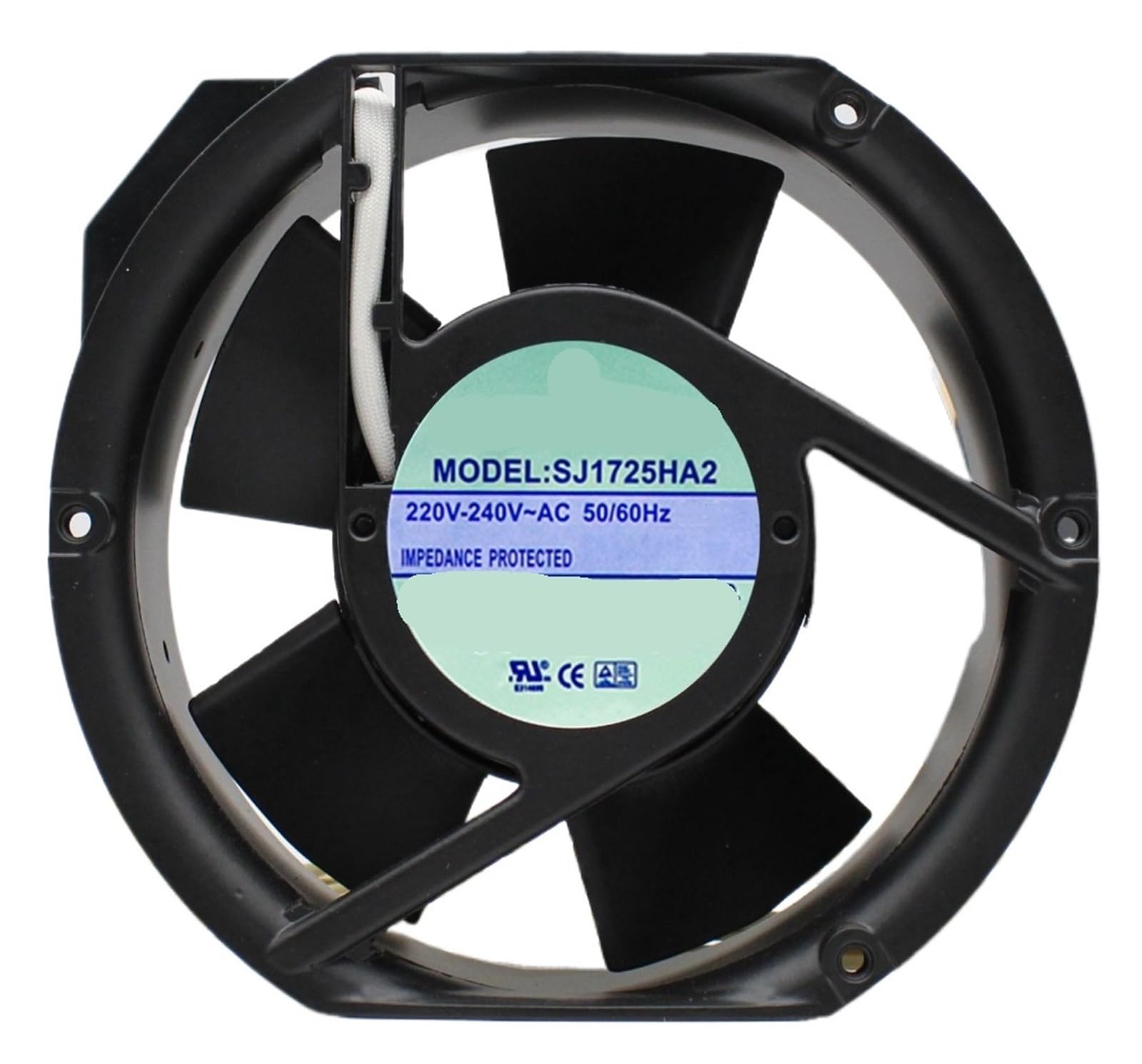 LZIKKGKI Cooling Fan SJ1725HA2 0.4A AC 220V-240V 50/60Hz 17cm 17251 172x150x51mm(2-pin)
