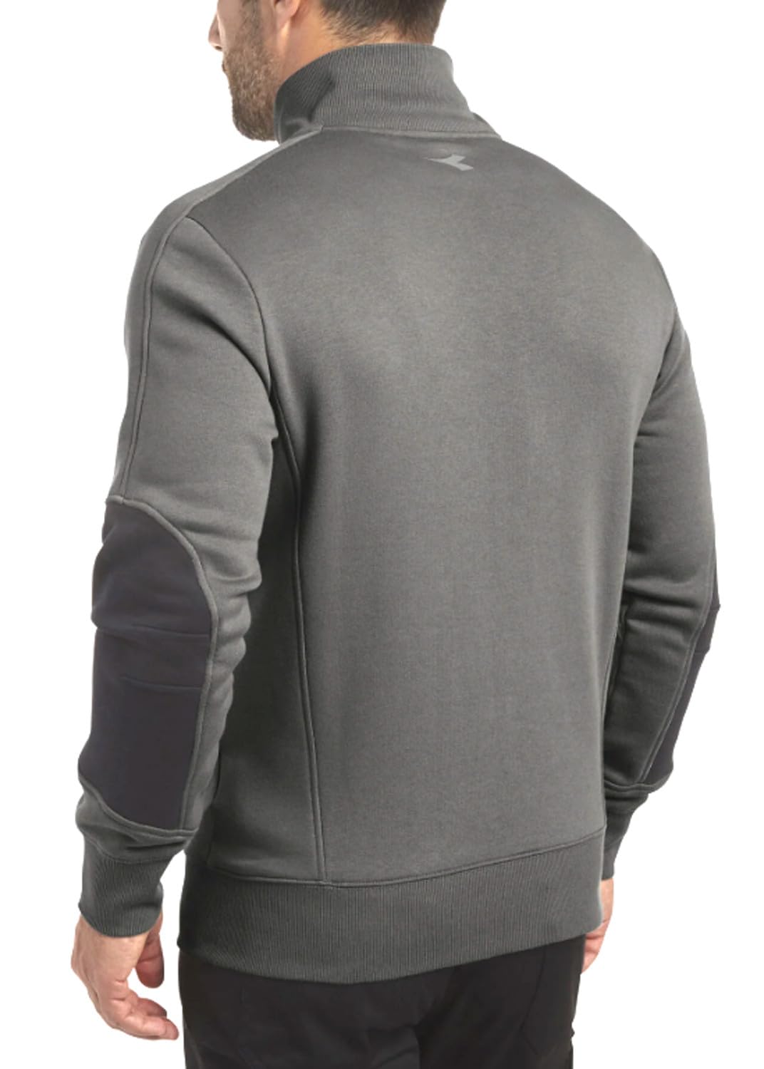Utility Diadora - Felpa da Lavoro Sweatshirt FZ LITEWORK per Uomo e Donna (M, Verde)