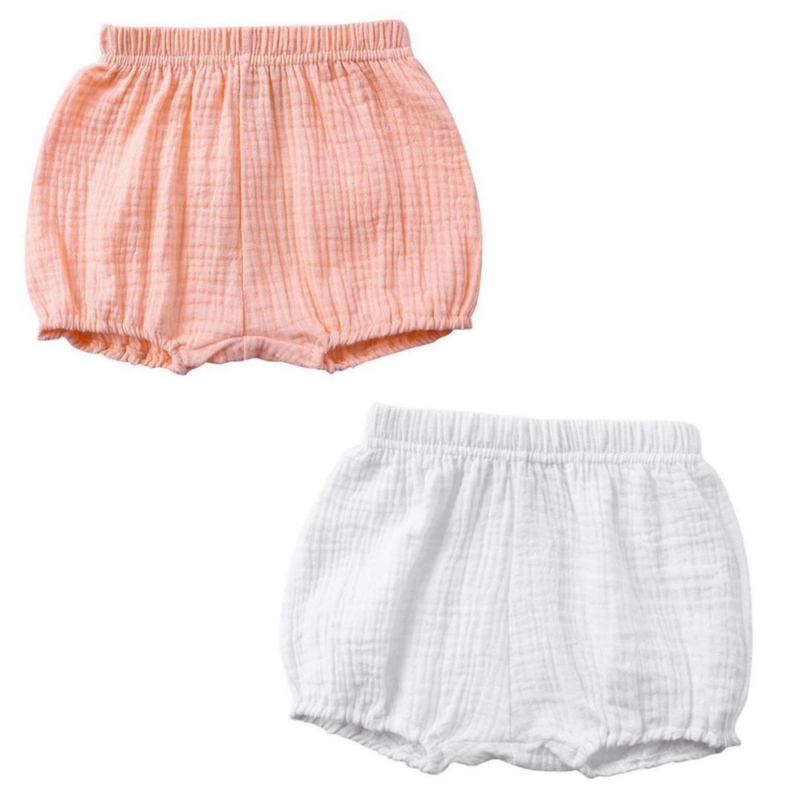 Kinder Unisex Sommer Kurze Hosen Kleinkind Baby Mädchen Jungen Baumwolle Leinen Solide Shorts