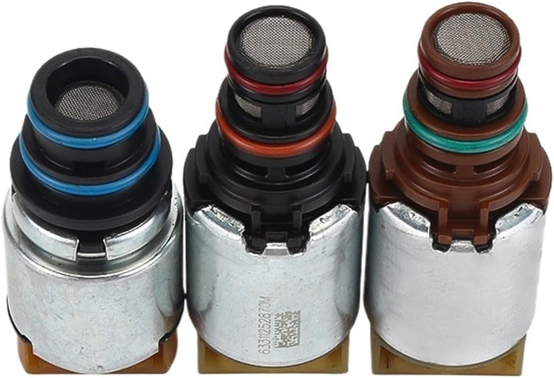 6R80 7PCS Transmission Valve Body Solenoids Kit Suit Compatible For Ford Explorer Ranger Mustang Territory Transit Everest FF150 2011-2017